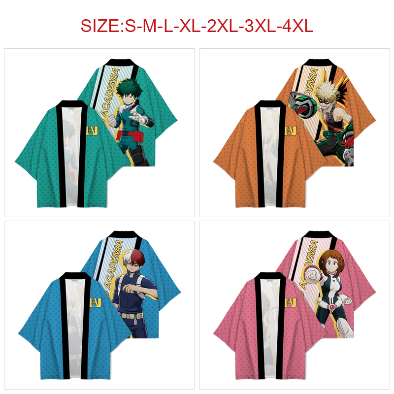 My Hero Academia anime kimono