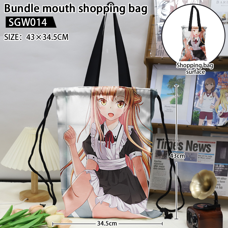 Sword art online anime bag