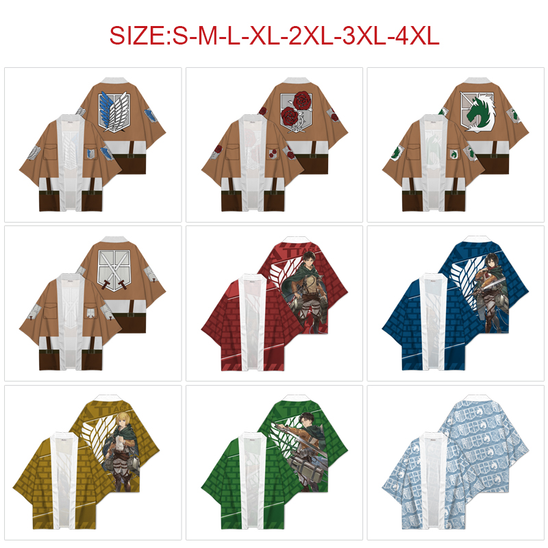 Attack on Titan anime kimono