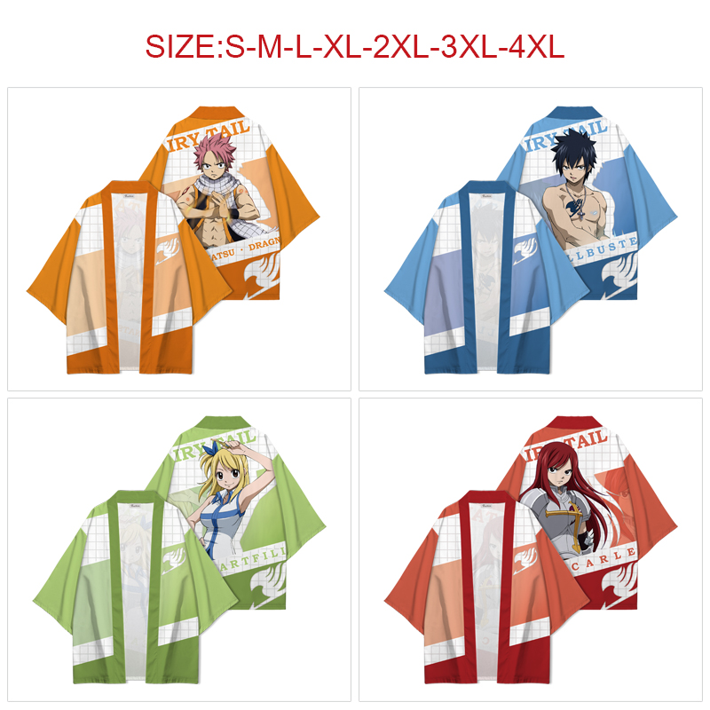 Fairy Tail anime kimono