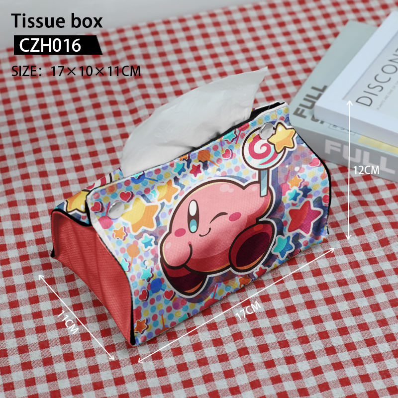 Kirby anime Tissue box