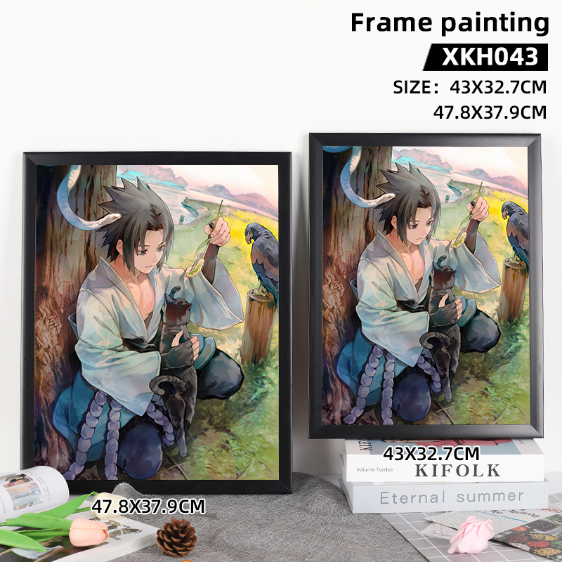 Naruto anime frame painting 43*32.7cm,47.8*37.9cm