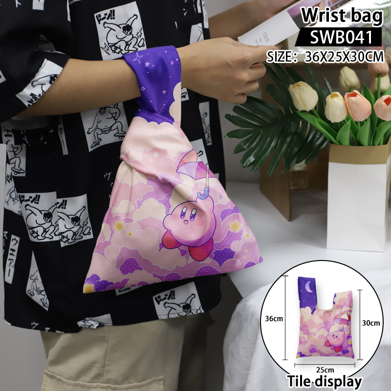 Kirby anime wrist bag