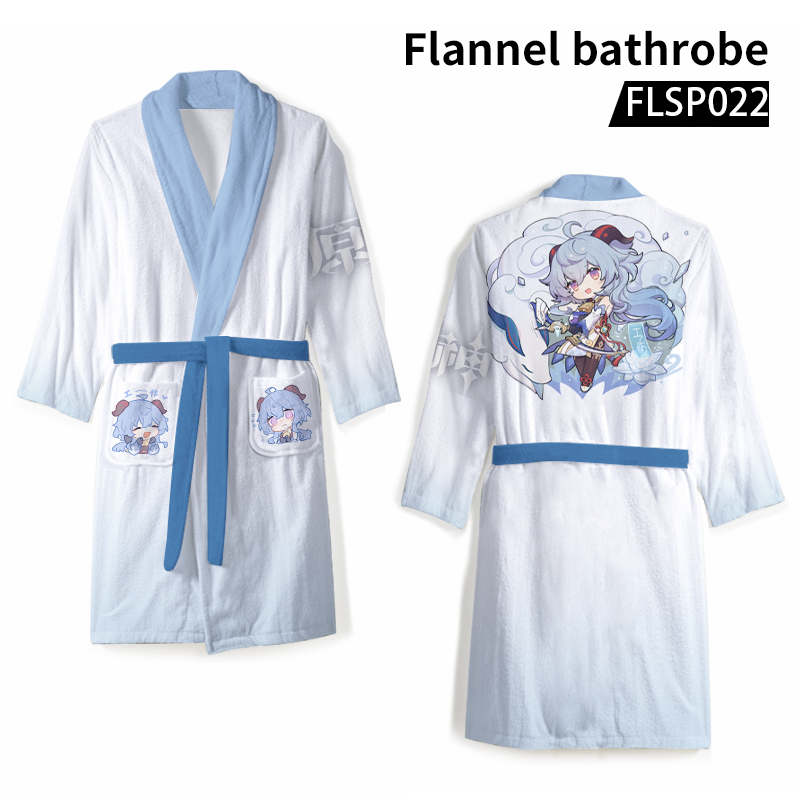 Genshin Impact anime anime bathrobe