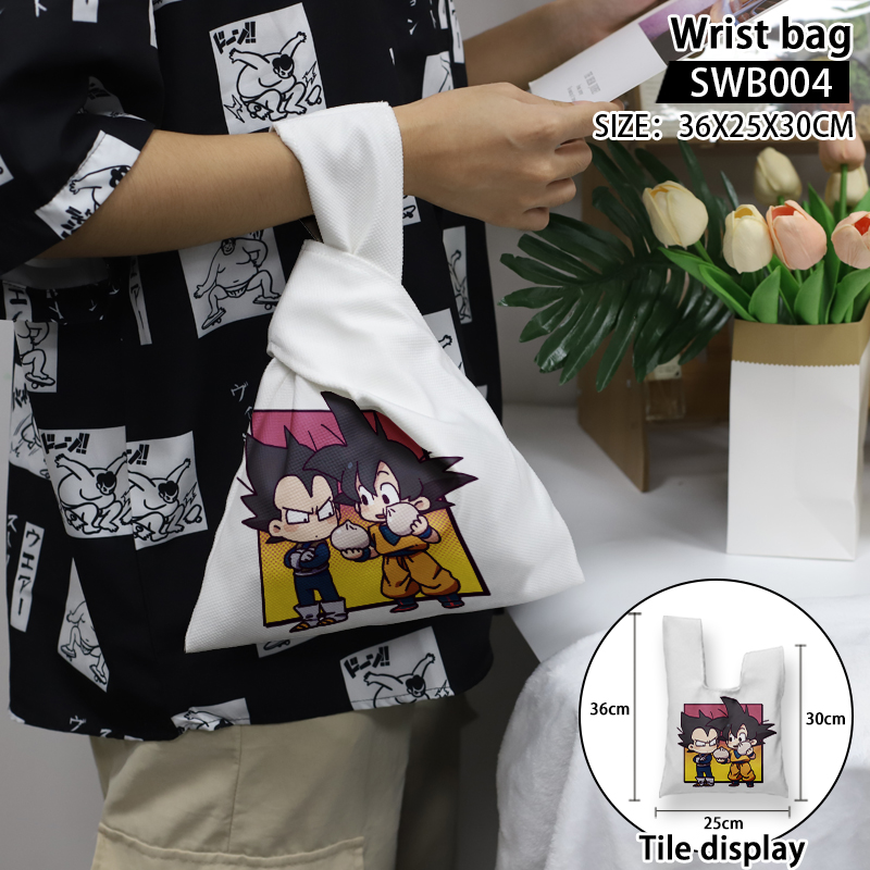 Dragon ball anime wrist bag