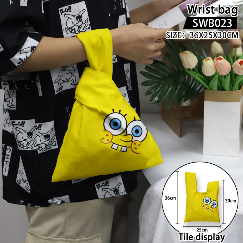 SpongeBob anime wrist bag