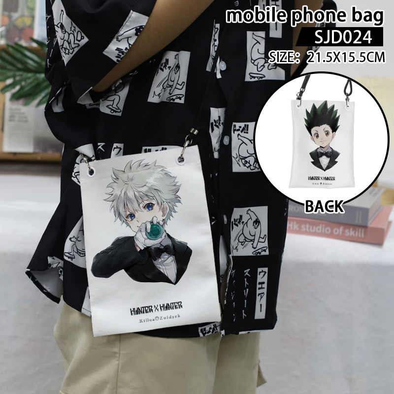 HunterX Hunter anime mobile phone bag