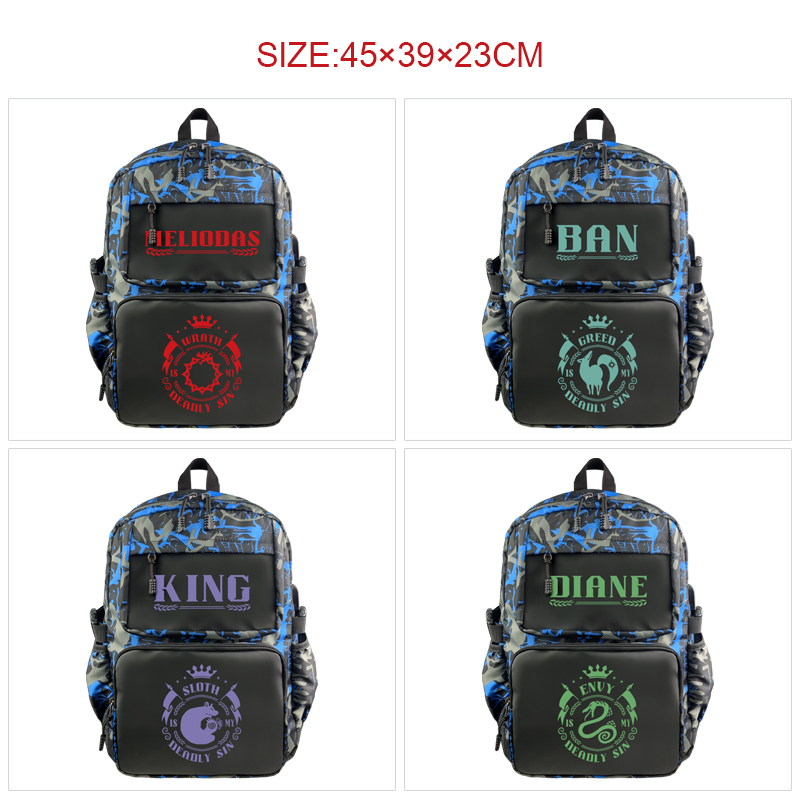 seven deadly sins  anime Backpack