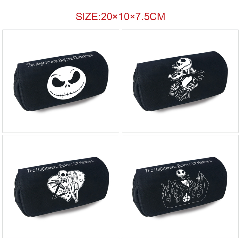 The Nightmare Before Christmas anime pencil bag 20*10*7.5cm