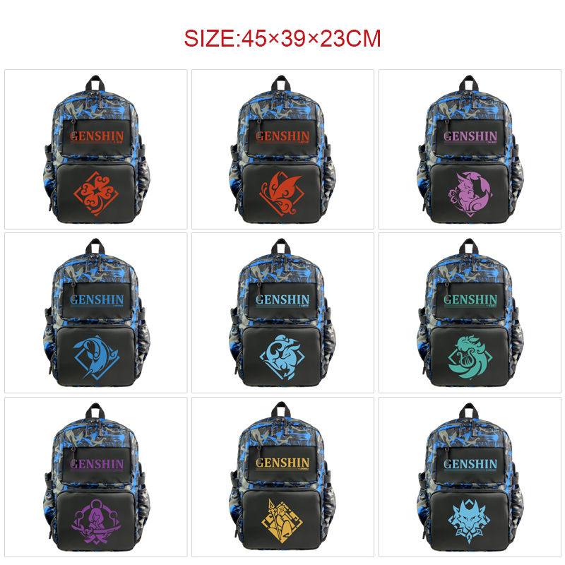 Genshin Impact anime anime Backpack