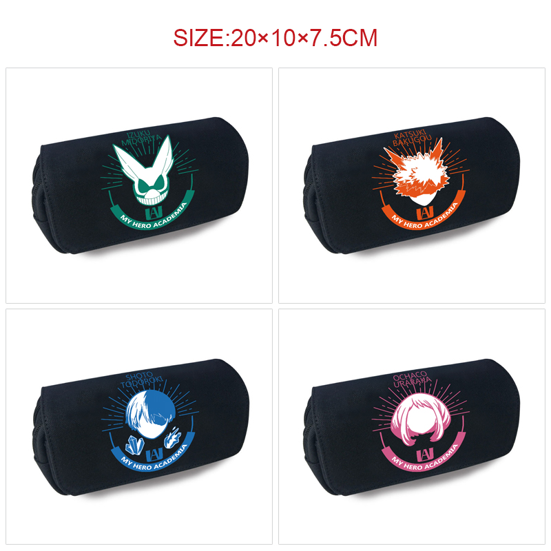 My Hero Academia anime pencil bag 20*10*7.5cm