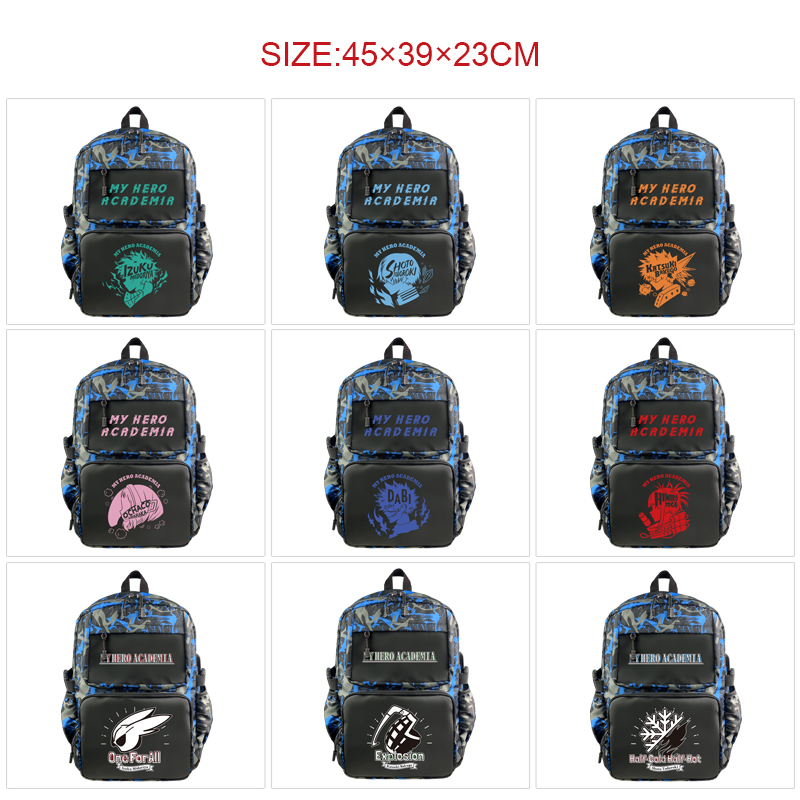 My Hero Academia anime Backpack