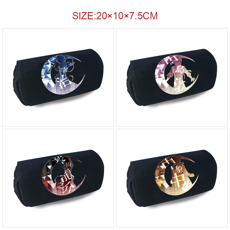 Bungo Stray Dogs anime pencil bag 20*10*7.5cm