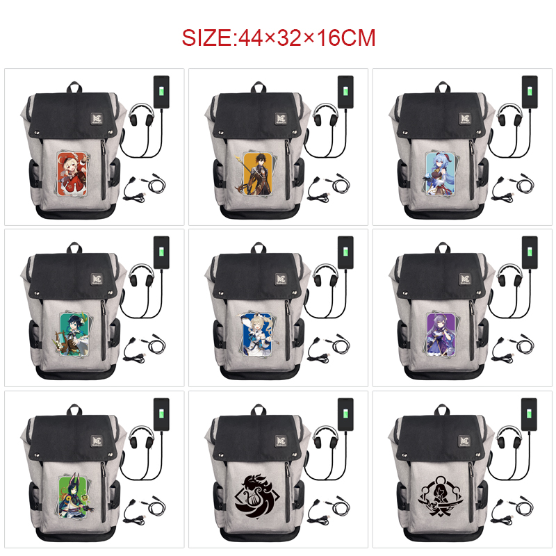 Genshin Impact anime anime Backpack