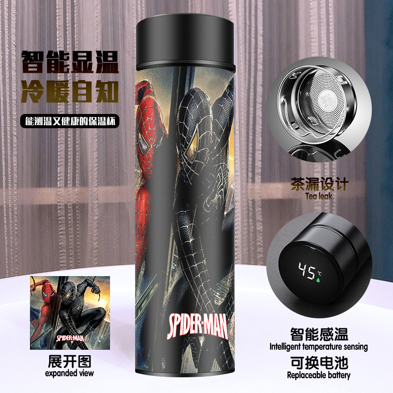 spider man anime vacuum cup
