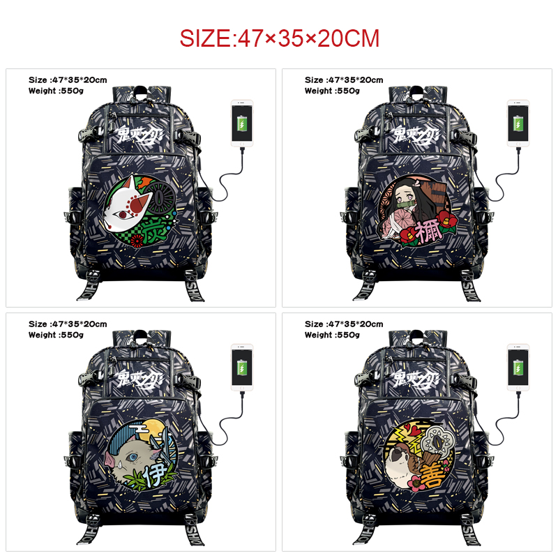 Demon slayer kimets anime Backpack