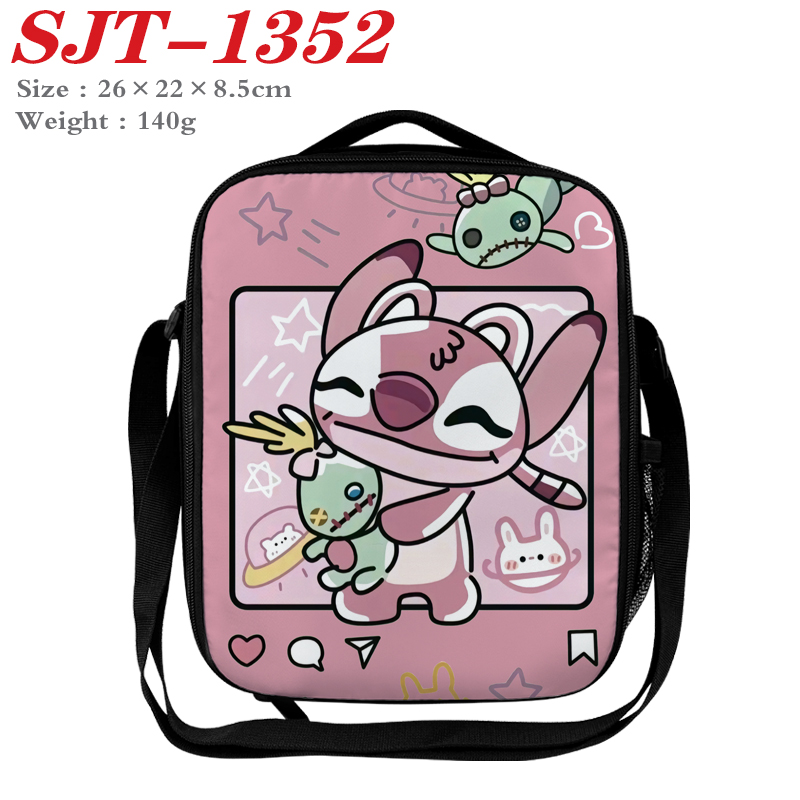 stitch anime anime lunch bag