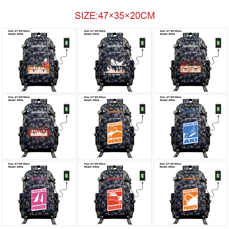 chainsaw man anime Backpack