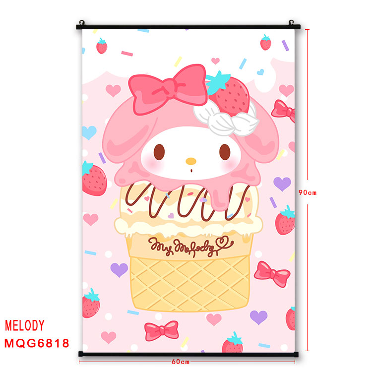 Kuromi anime wallscroll 60*90cm