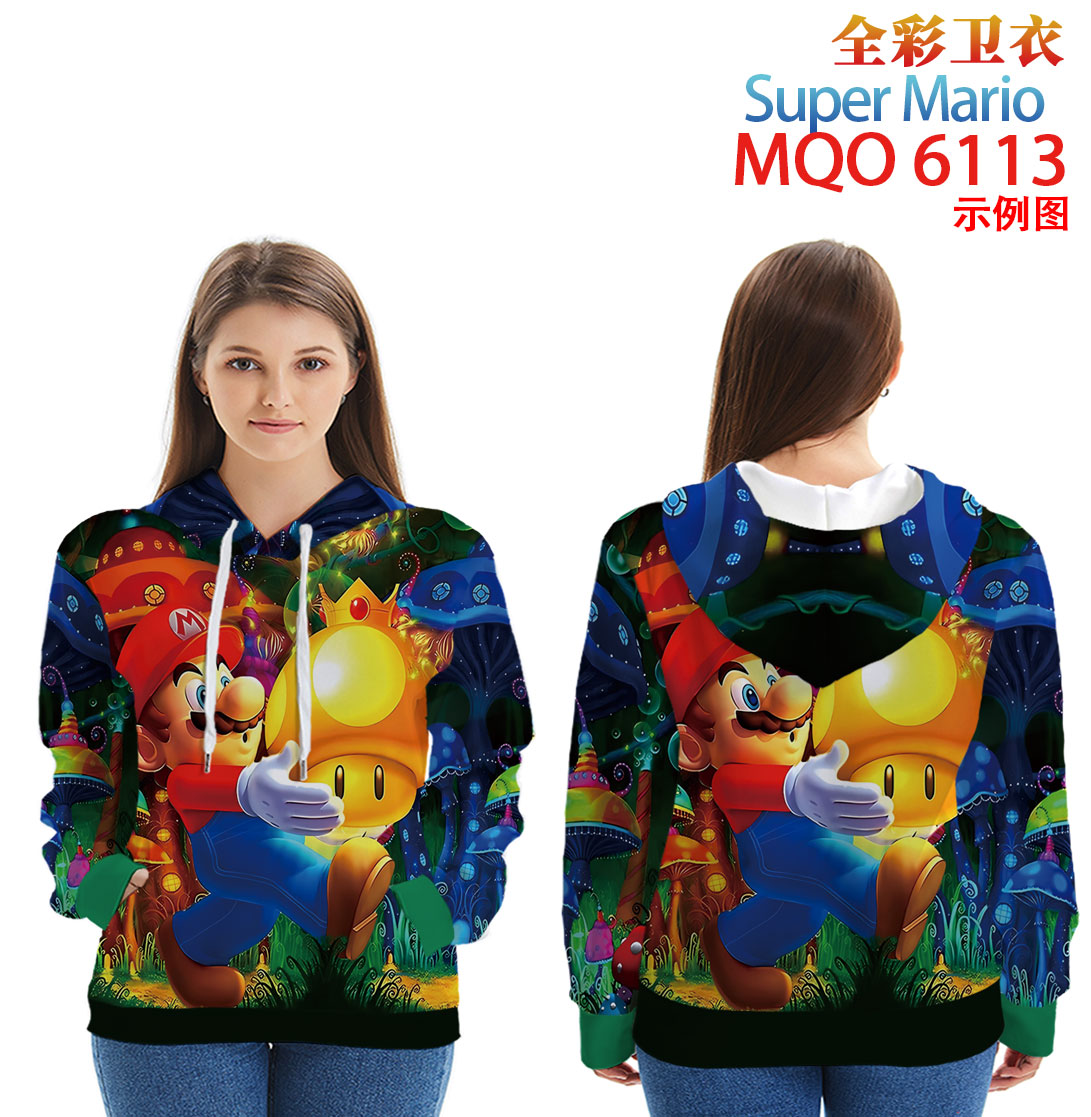 Super Mario anime hoodie