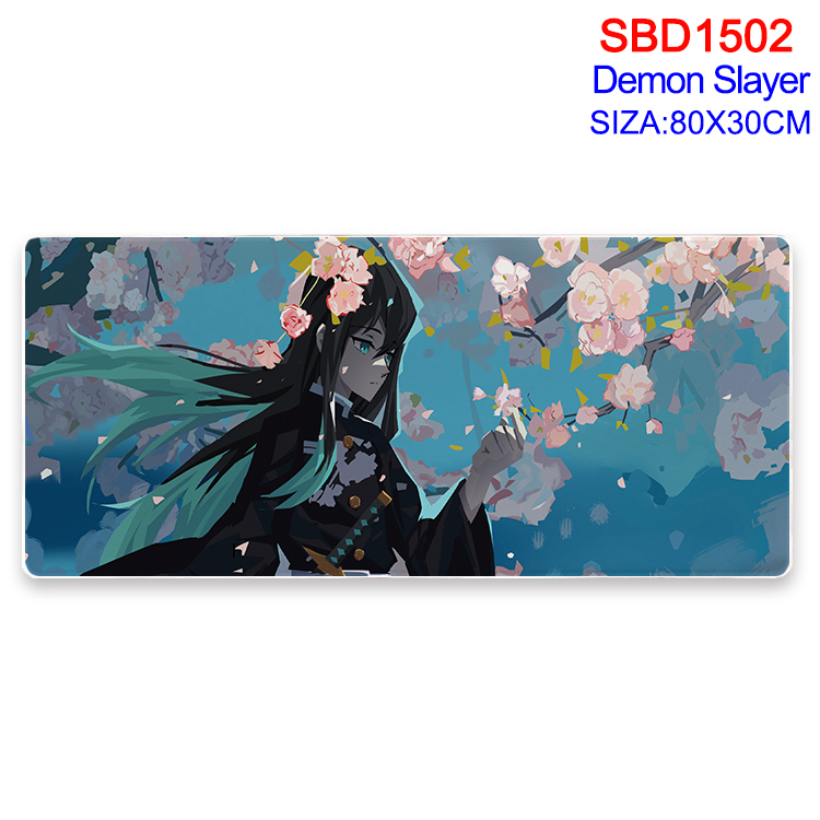 Demon slayer kimets anime Mouse pad 80*30cm