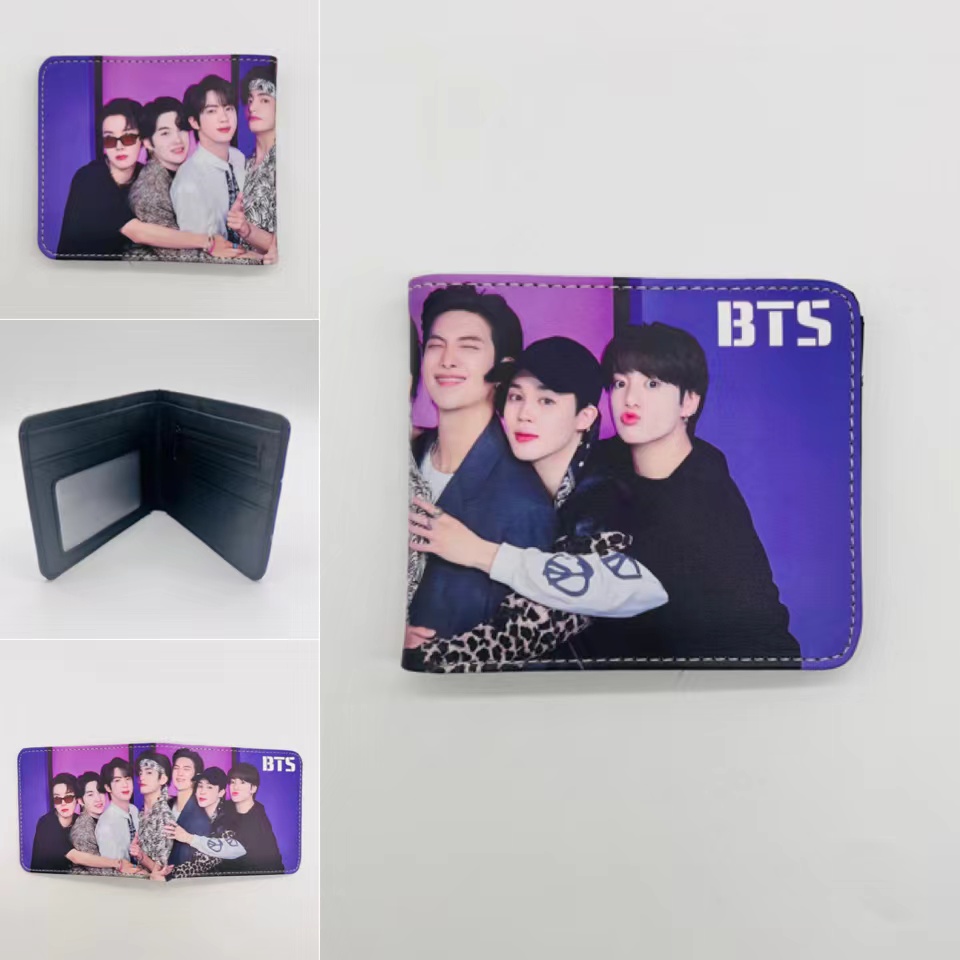 BTS anime wallet