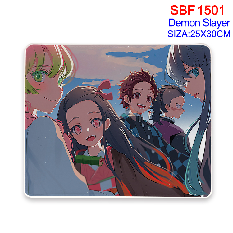 Demon slayer kimets anime Mouse pad 25*30cm