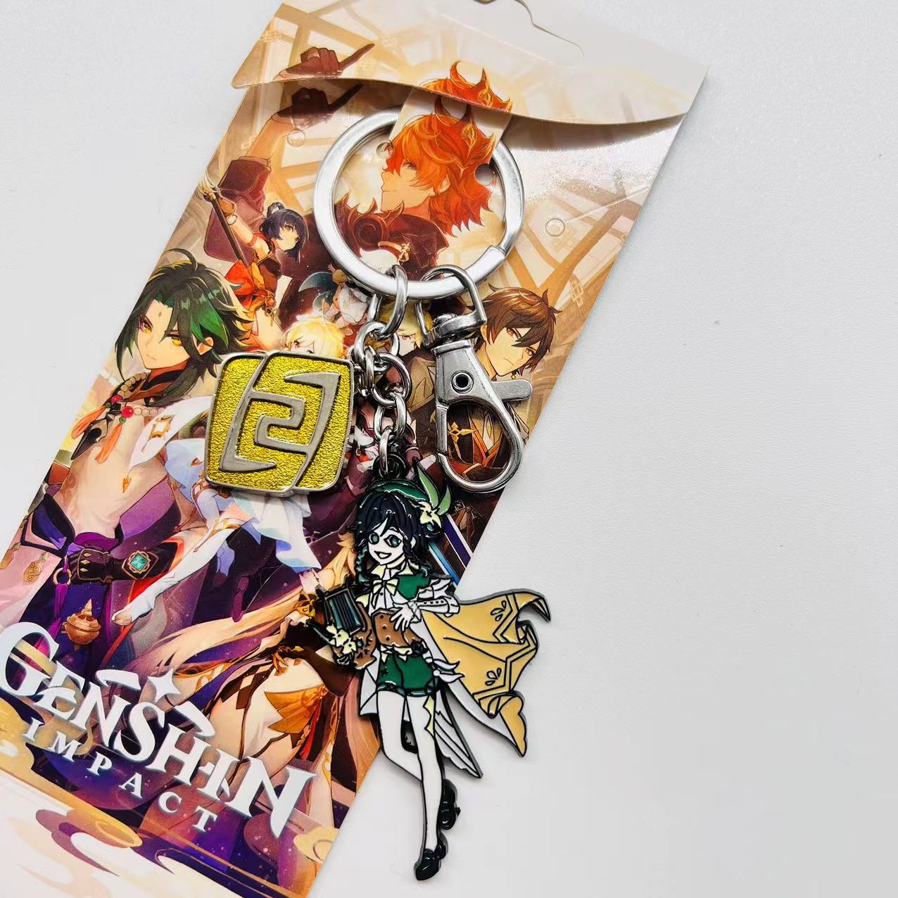 Genshin Impact anime anime keychain