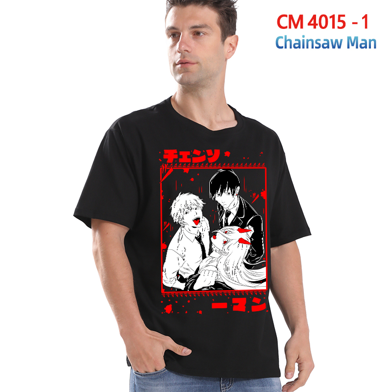 chainsaw man anime T-shirt