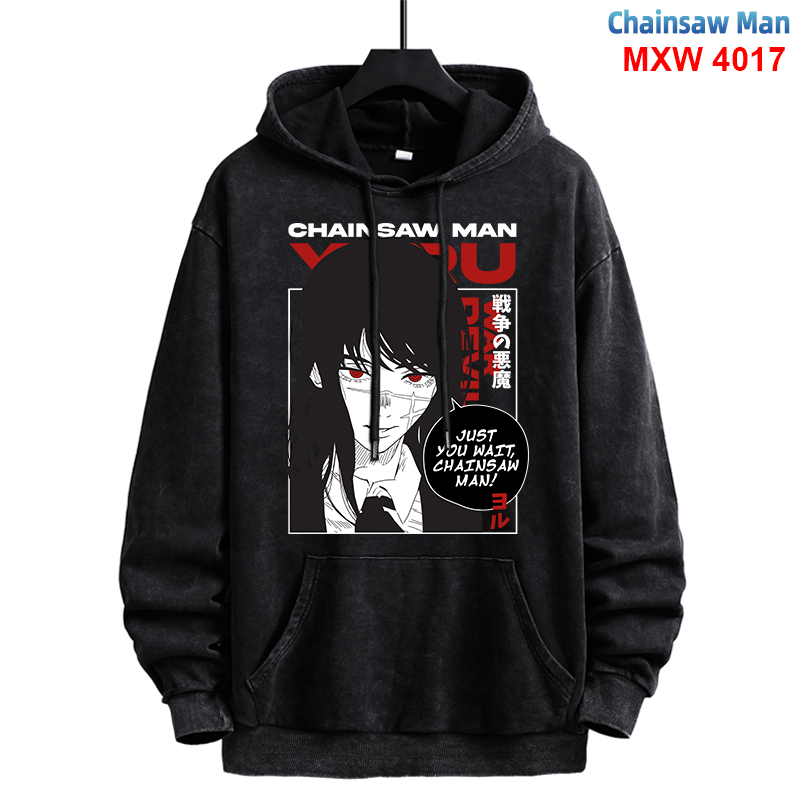 chainsaw man anime hoodie