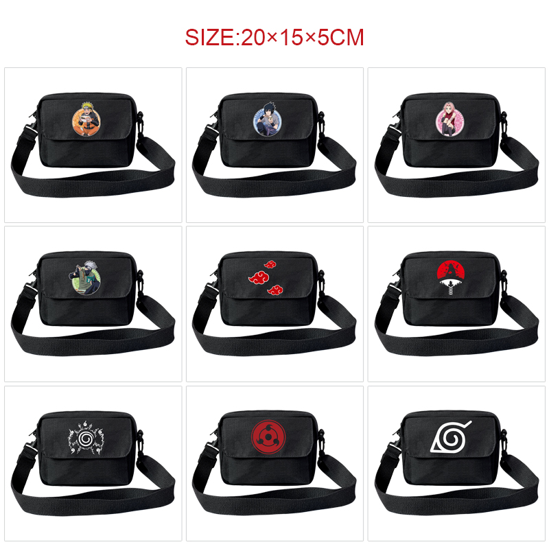 Naruto anime messenger bag