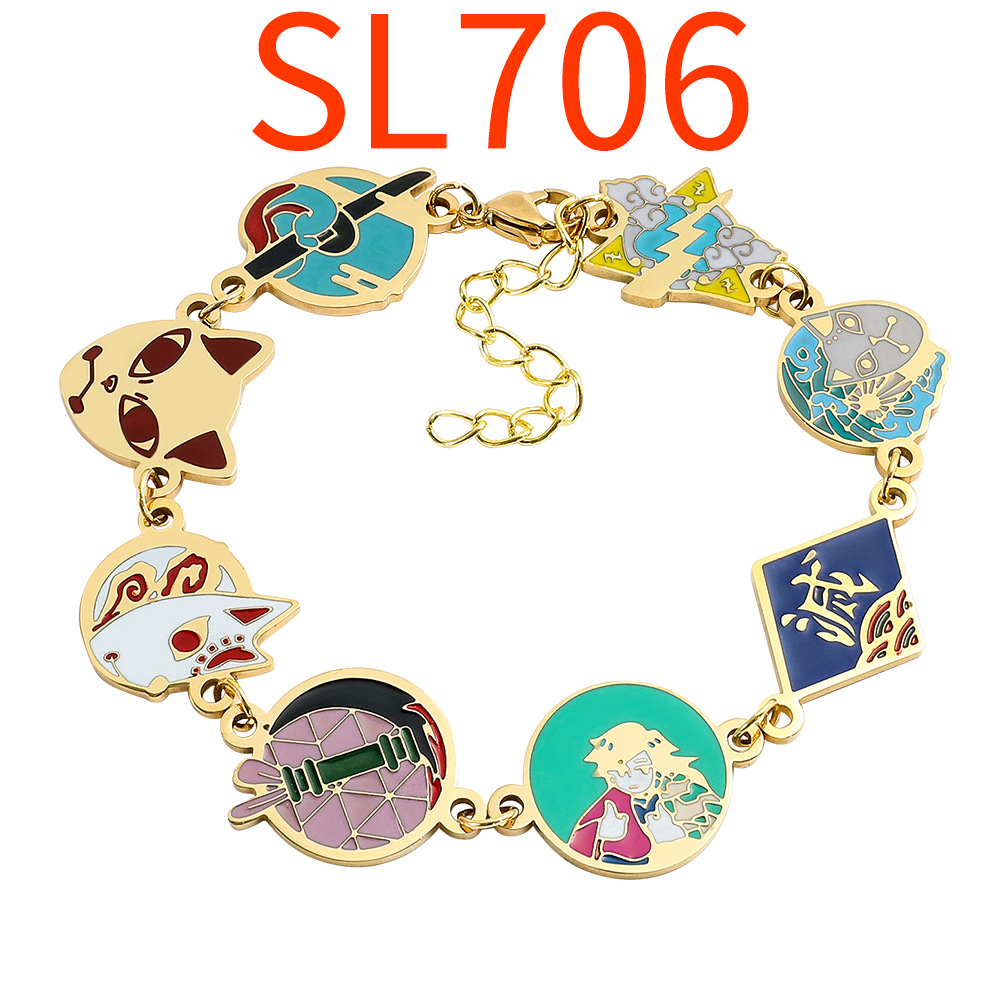 Demon slayer kimets anime Bracelet