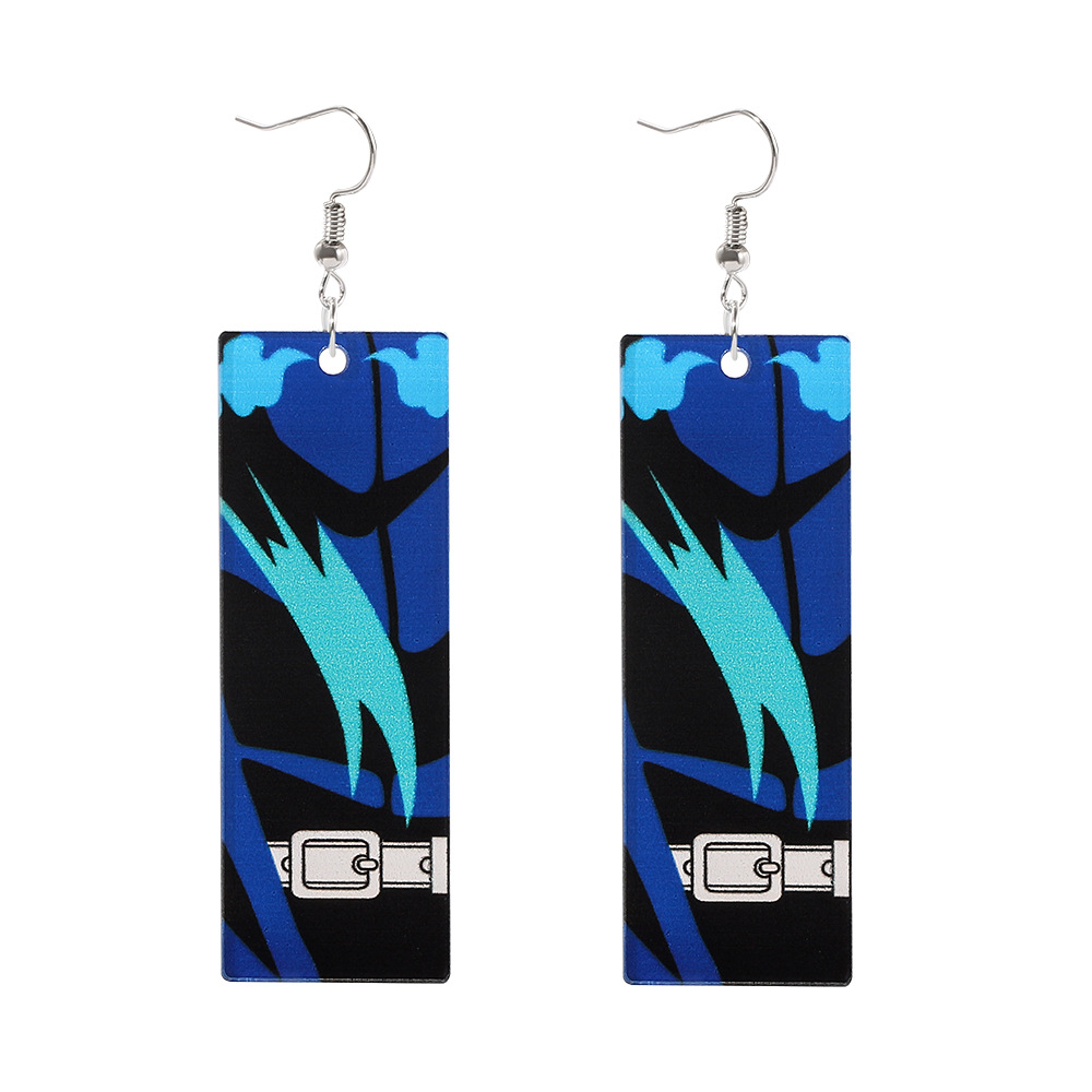 Demon slayer kimets anime earring