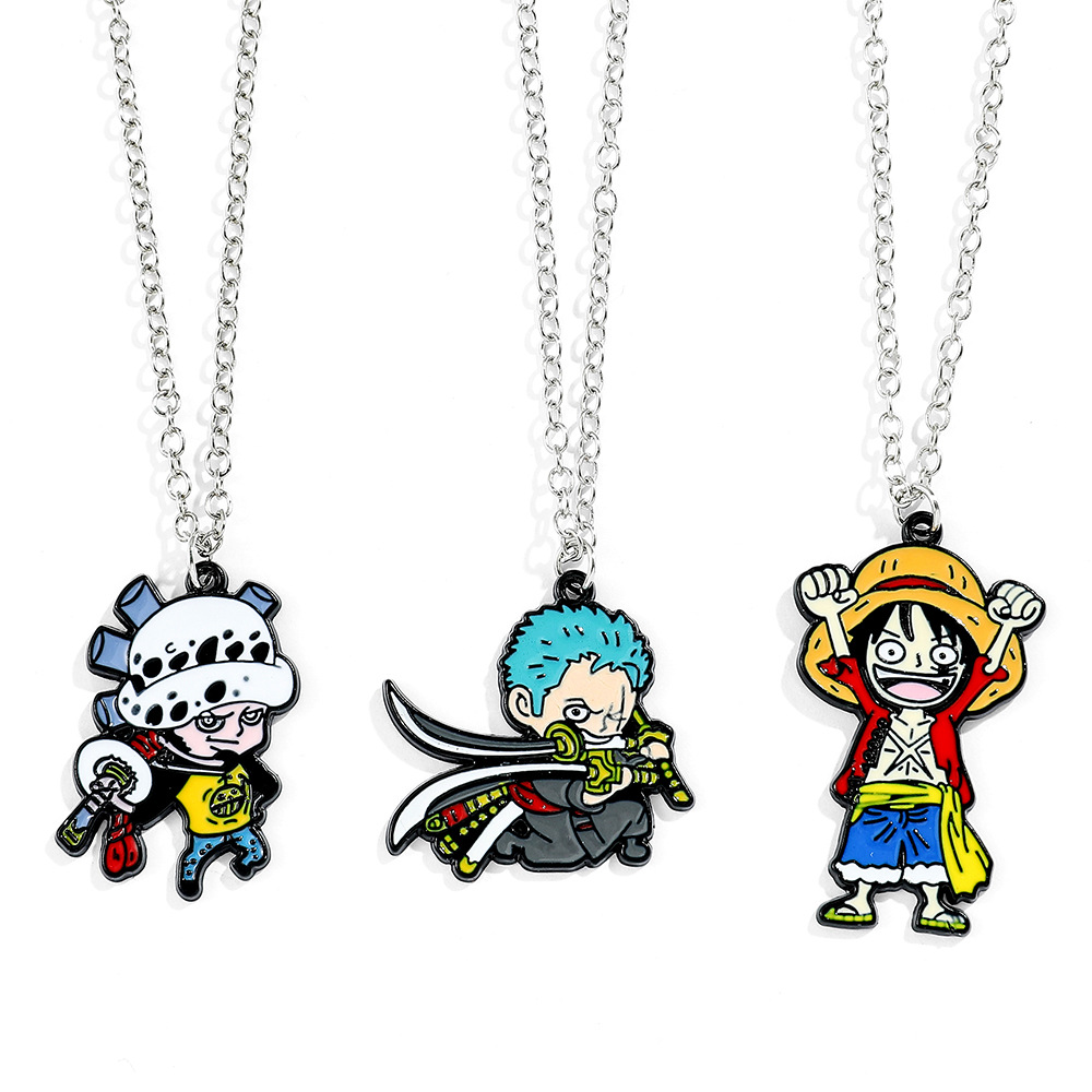 One Piece anime necklace