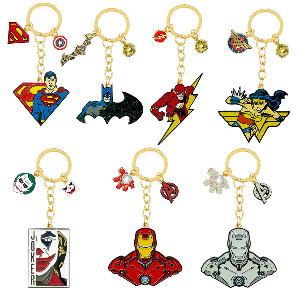 Avengers anime keychain