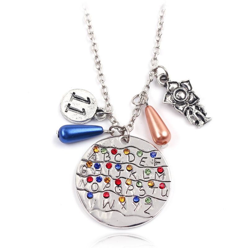 Stranger Things anime necklace