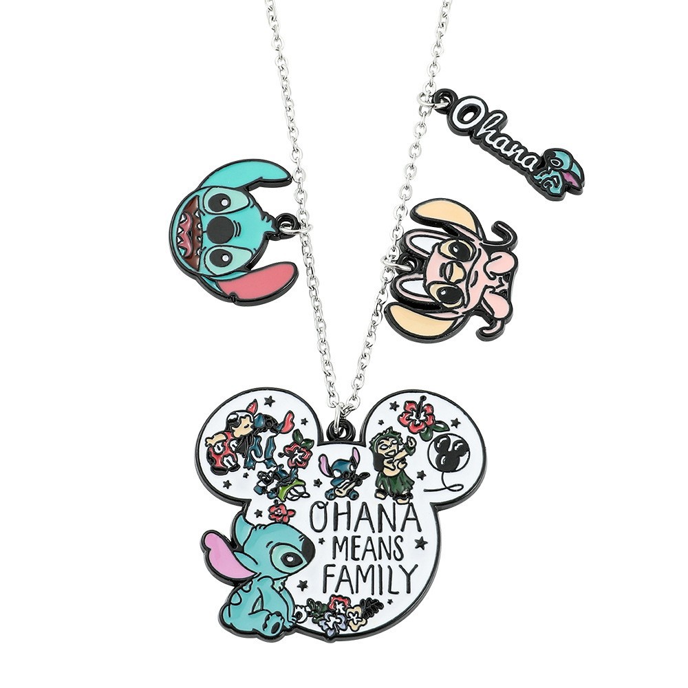 stitch anime anime necklace