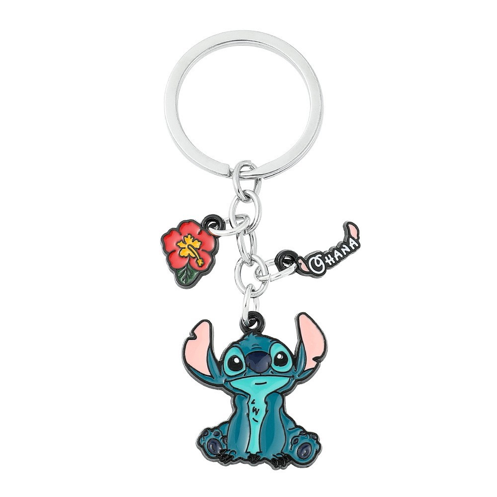 stitch anime anime keychain