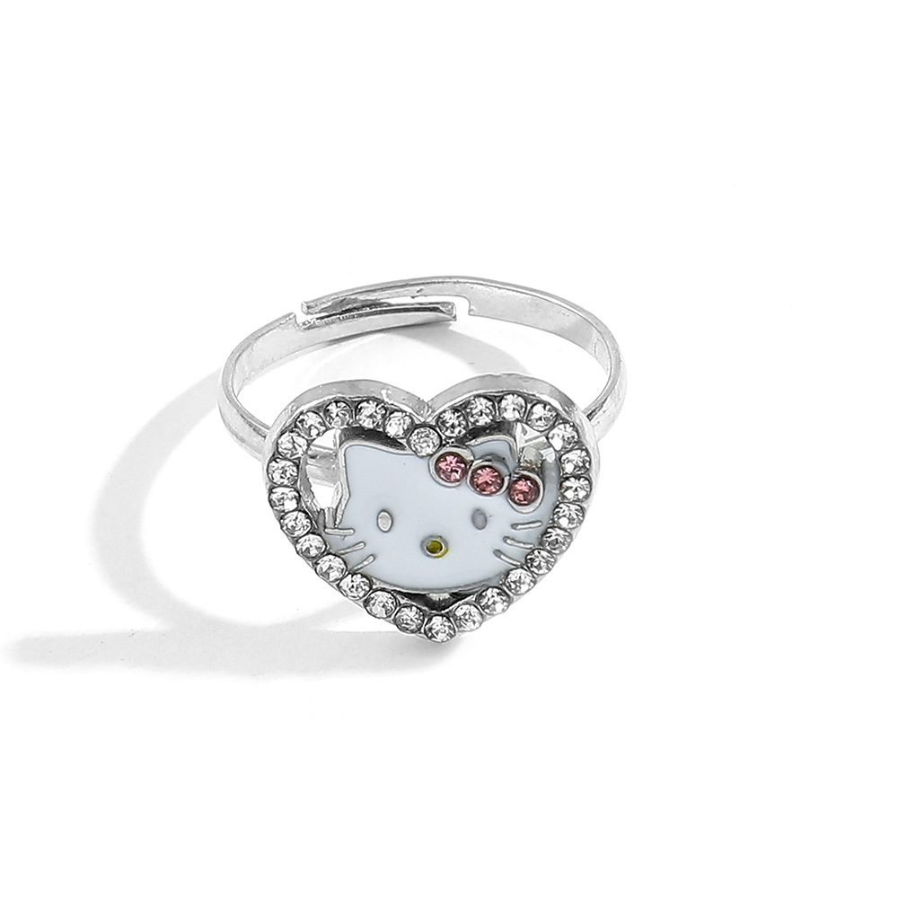 hello kitty anime ring