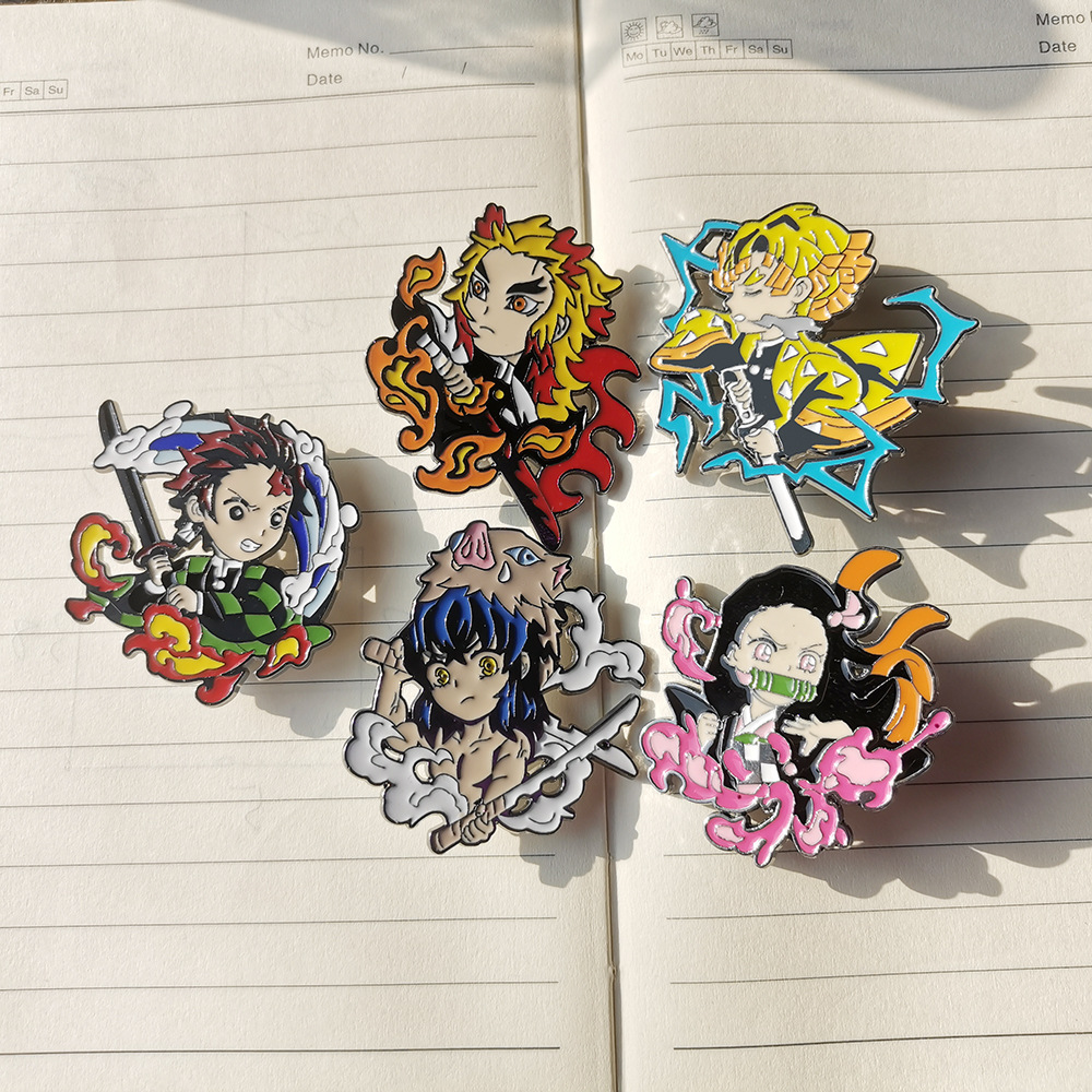 Demon slayer kimets anime keychain