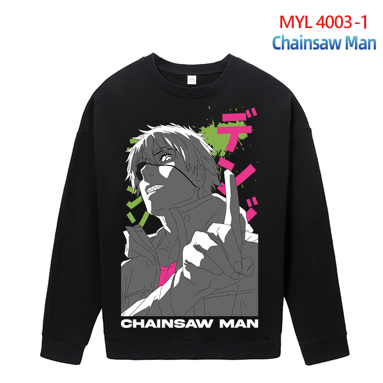 chainsaw man anime hoodie