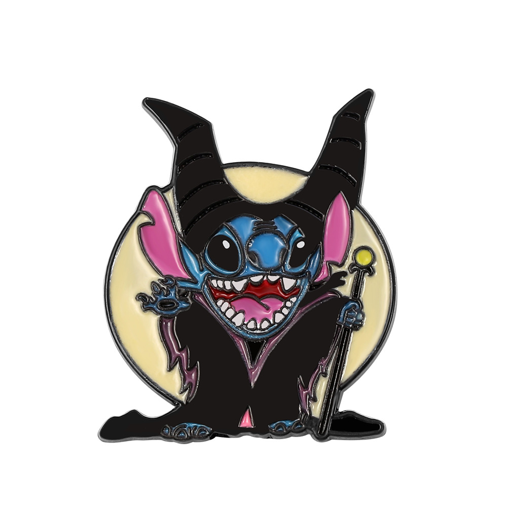 stitch anime pin