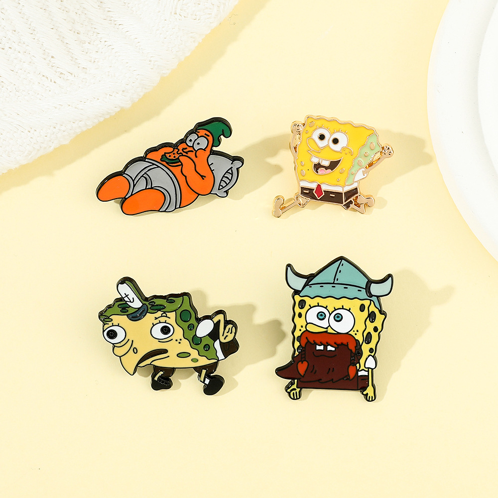 SpongeBob anime pin