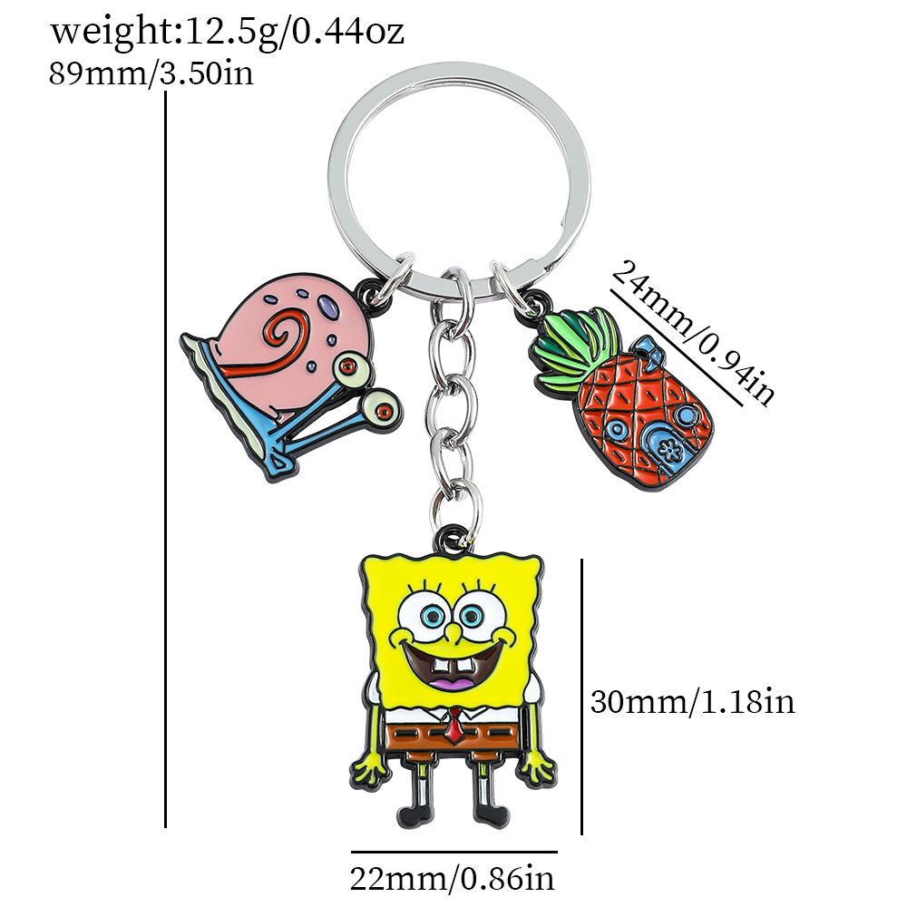 SpongeBob anime keychain