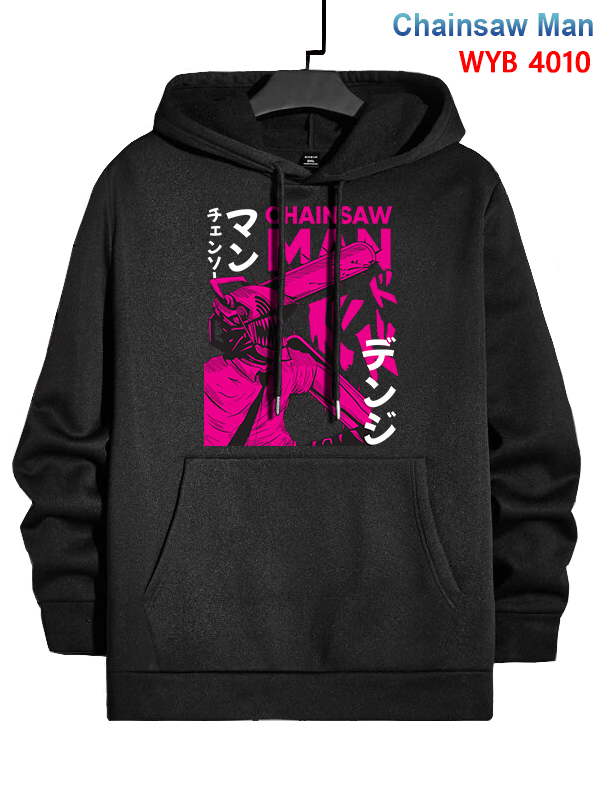 chainsaw man anime hoodie