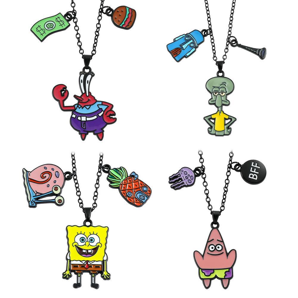 SpongeBob anime necklace
