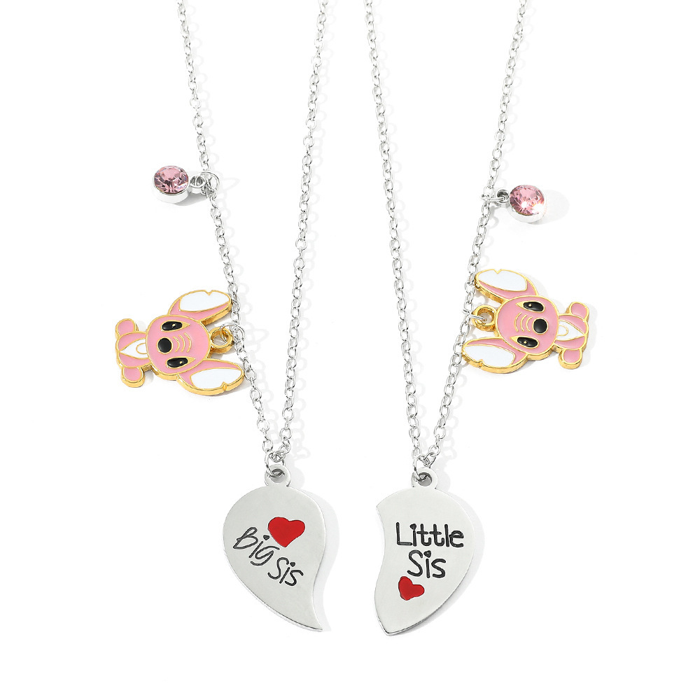 stitch anime anime necklace