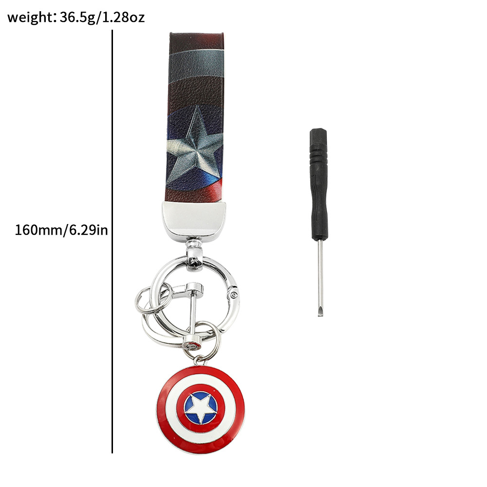 Avengers anime keychain