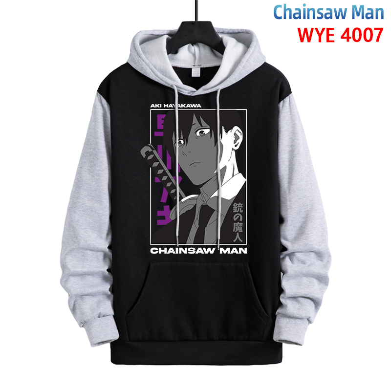 chainsaw man anime hoodie