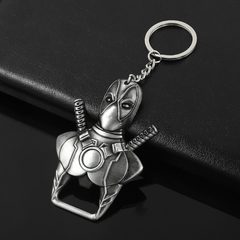 Deadpool anime keychain